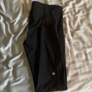 High waisted Lululemon running leggings